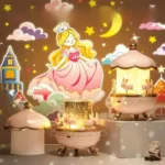 Bunny Carousel Night Light Projector – Rotating LED Star Projection Lamp for Kids Room & Magical Nursery Decor Rotatable Rabbit Night Lamp - Image 7