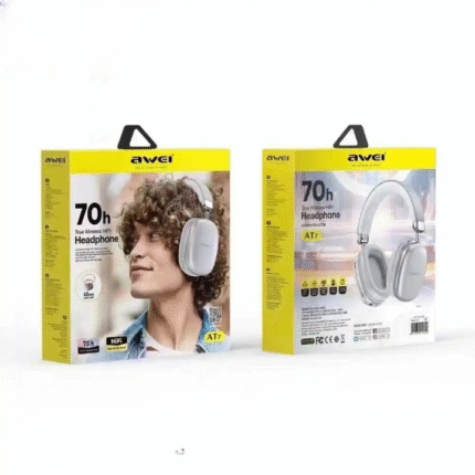 Awei At7 Wireless Hi-Fi Headphone (Multi-Colour)