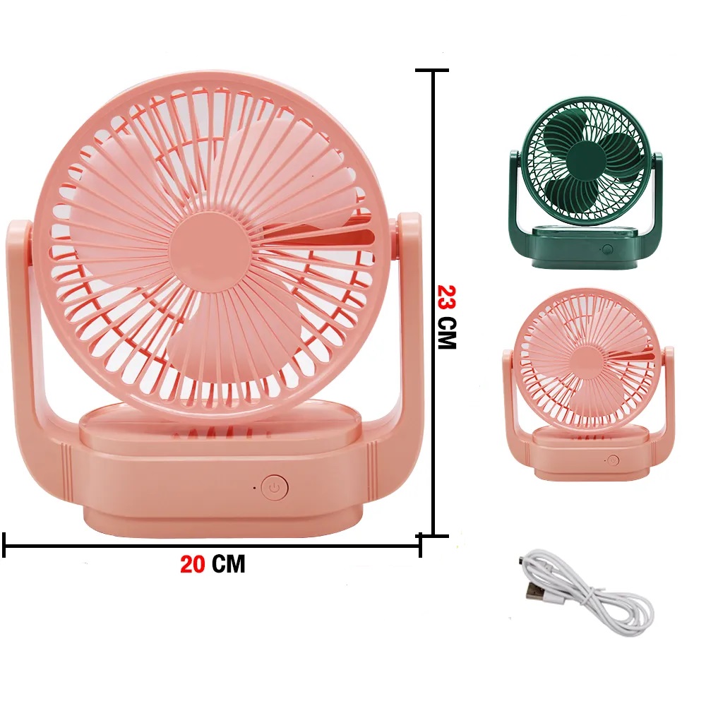 product_image_5728 High Quality Rechargeble & Portable Desk Fan EN 1300 - Image 1