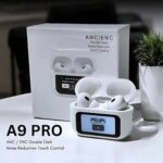 A9 Pro ANC Earbuds with Touch Screen Display - Image 3