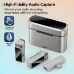 Jmary MW-15 | 2.4G Wireless Microphone For Mobile TYPE-C | Dual Microphone - Image 9