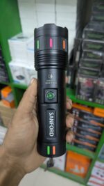 Sanford Japan White Laser LED Torch Light 30000mAh Rechargeable Flashlight | Type-C Fast Charging | Power Bank Function | Long Range Spotlight - Image 7