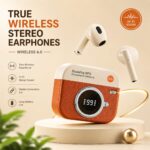 Q86 Retro Camera Design TWS Bluetooth Earbuds - Image 2