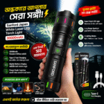 Sanford Japan White Laser LED Torch Light 30000mAh Rechargeable Flashlight | Type-C Fast Charging | Power Bank Function | Long Range Spotlight