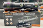 Sanford Japan White Laser LED Torch Light 30000mAh Rechargeable Flashlight | Type-C Fast Charging | Power Bank Function | Long Range Spotlight - Image 3