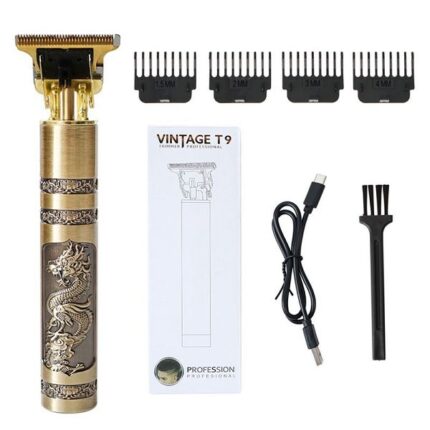 ✂️ Rechargeable Vintage T9 Hair Cutting Machine Hair Trimmer 💈